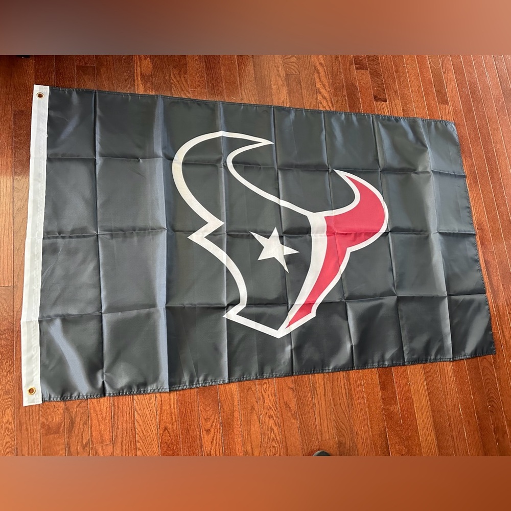 Houston texans flag 3x5 ft. Double sided new in package